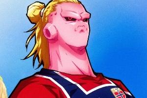 今日趣图：哈哈哈哈哈，我是哈兰德，进世界杯8强啦！